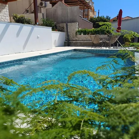 Stunning Sea View With Infinity Swimming Pool A1 Apartment Trogir